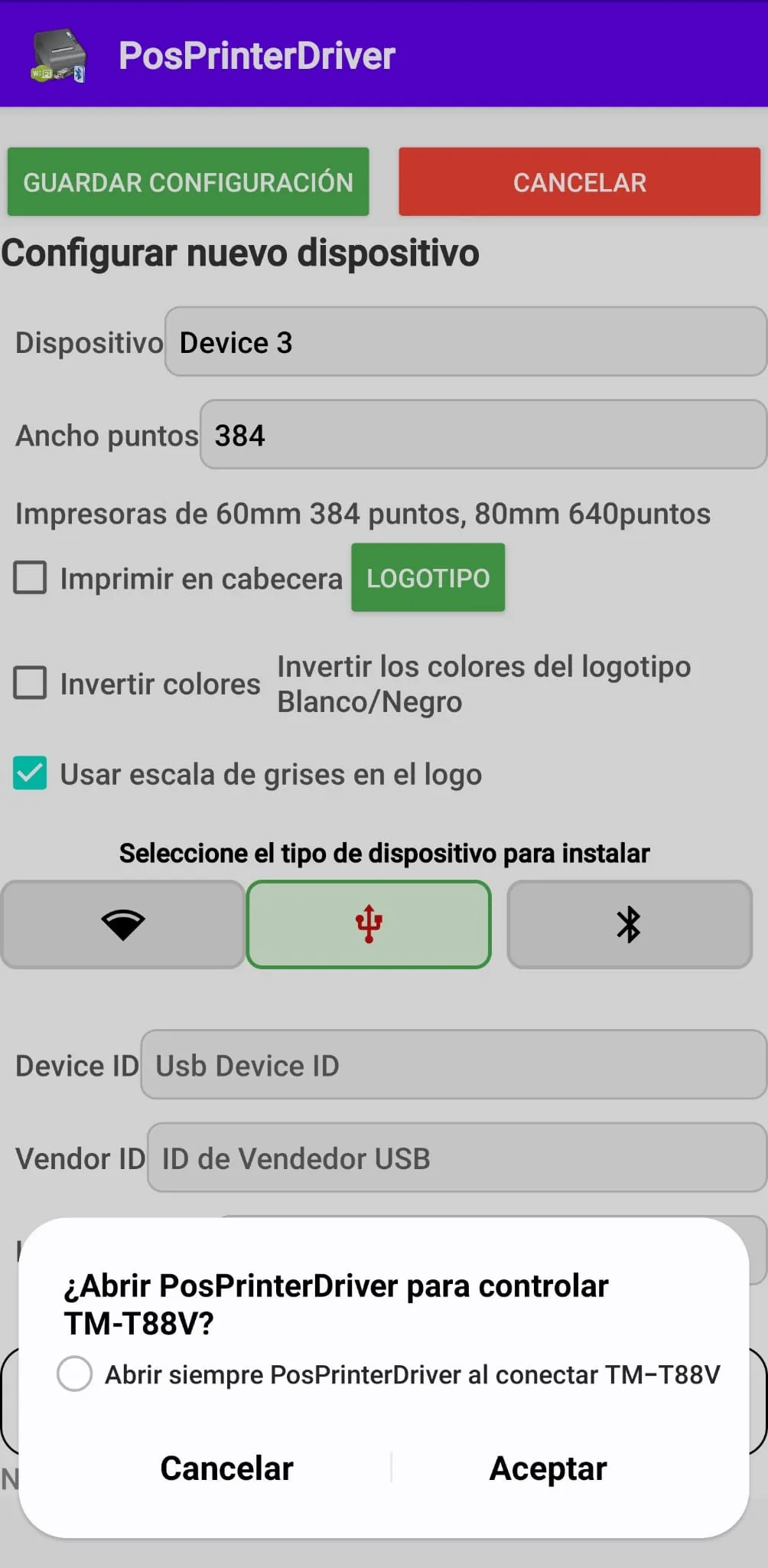 POS PRINTER DRIVER ESC/POS | Indus Appstore | Screenshot