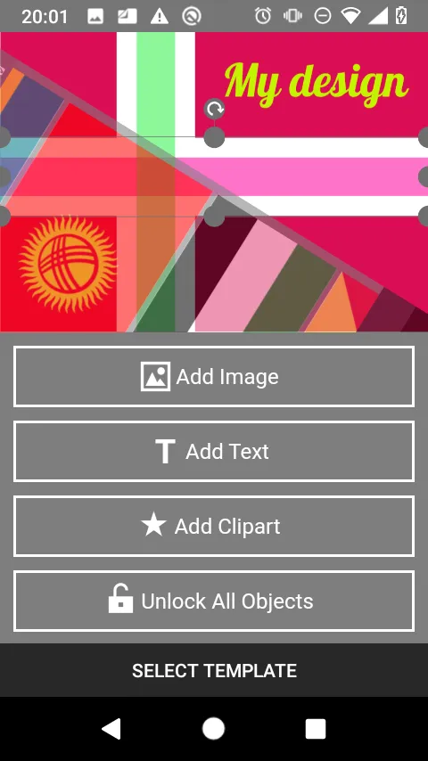 Flag Designer: make your flags | Indus Appstore | Screenshot