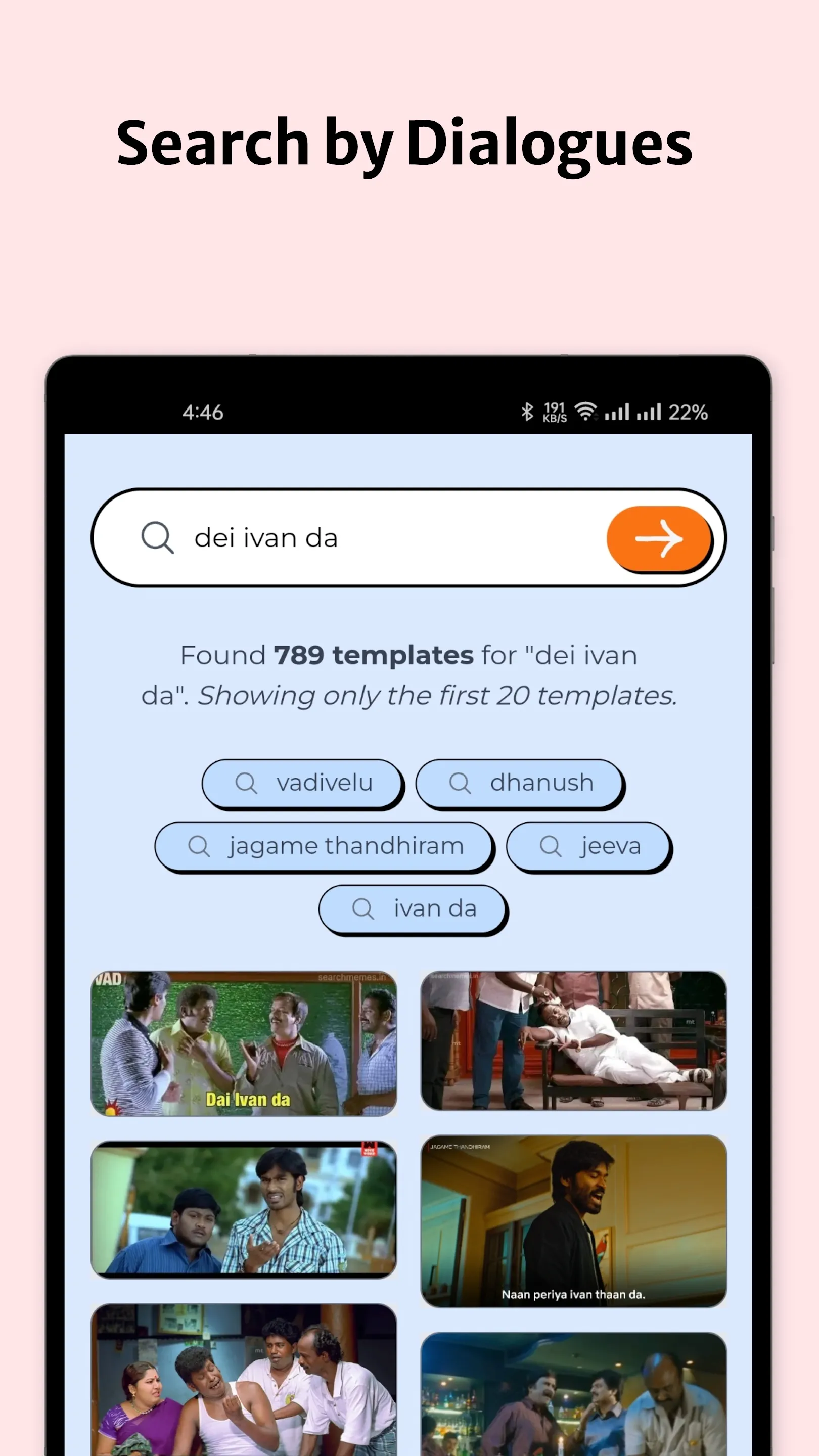 Search Tamil Meme Templates | Indus Appstore | Screenshot