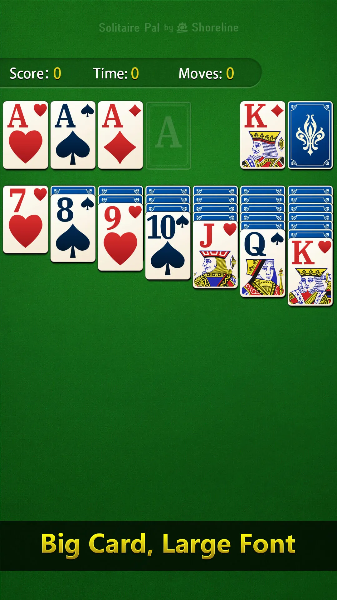 Solitaire Pal: Big Card | Indus Appstore | Screenshot