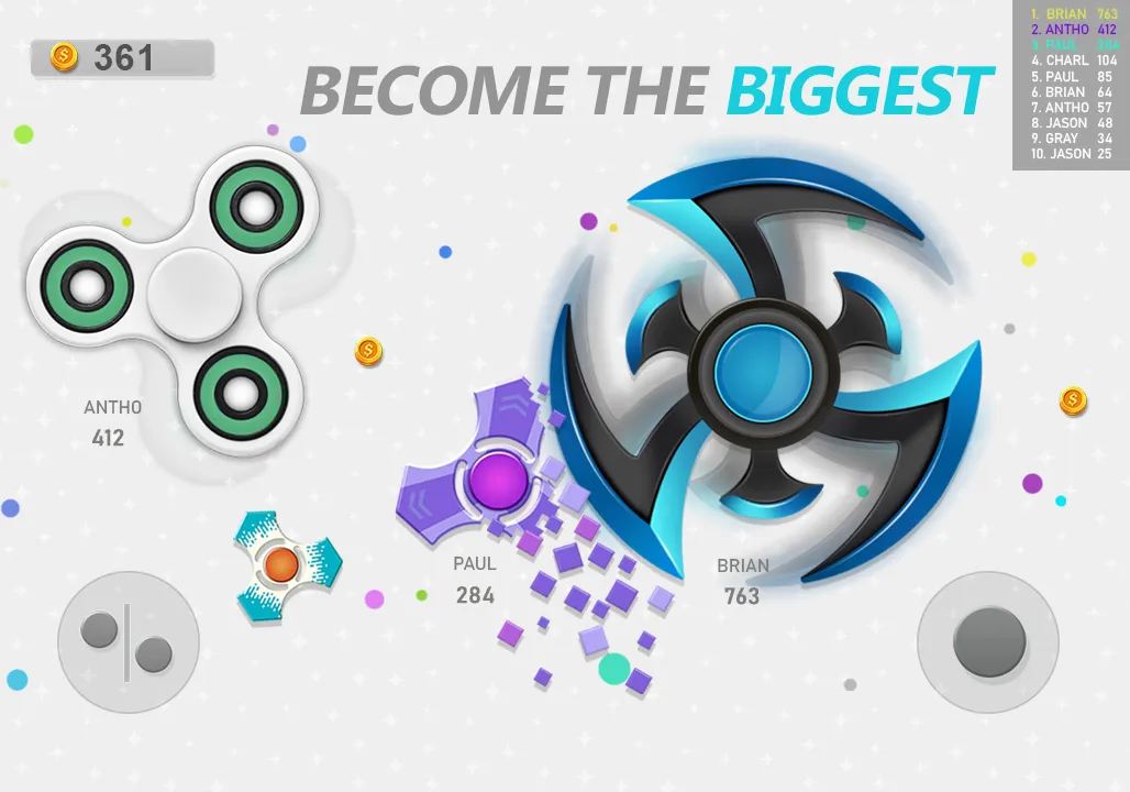 Realtime Fidget Spinner Games | Indus Appstore | Screenshot