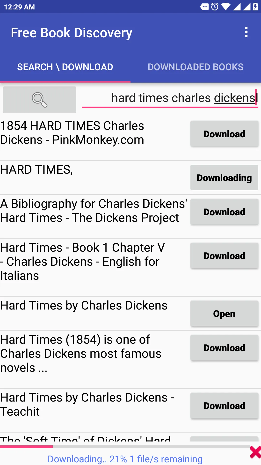 Free Books Discovery | Indus Appstore | Screenshot