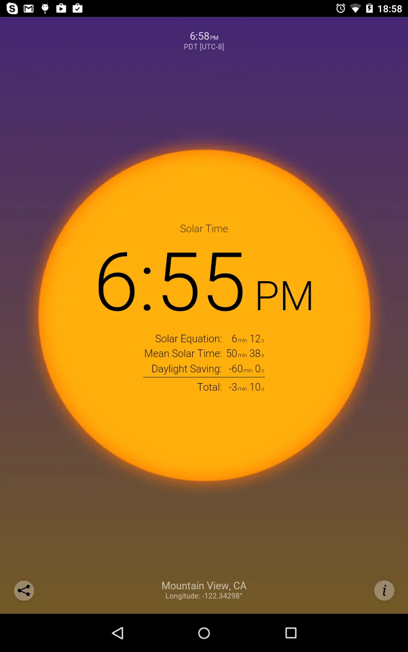 Solar Time | Indus Appstore | Screenshot