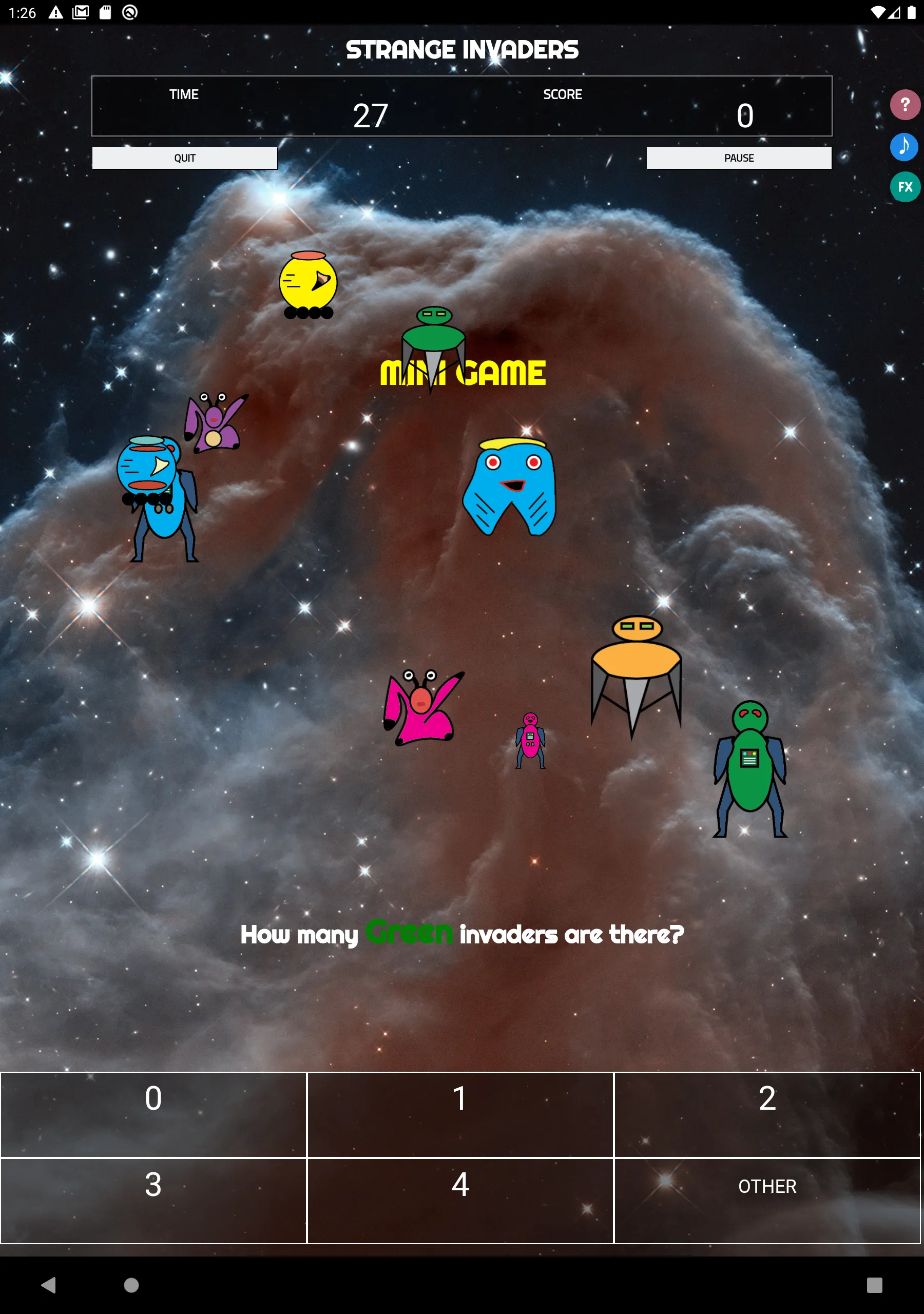 Strange Invaders | Indus Appstore | Screenshot