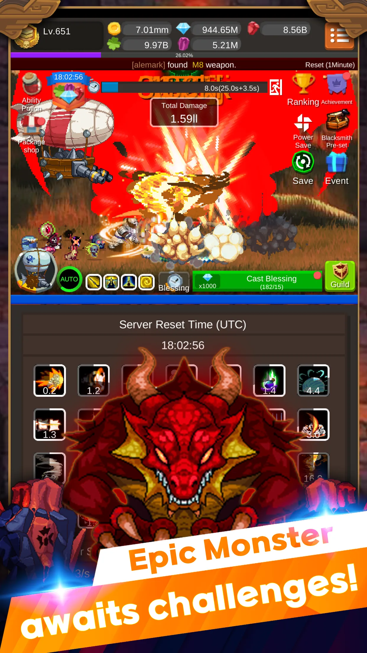 Iron knight : Nonstop Idle RPG | Indus Appstore | Screenshot