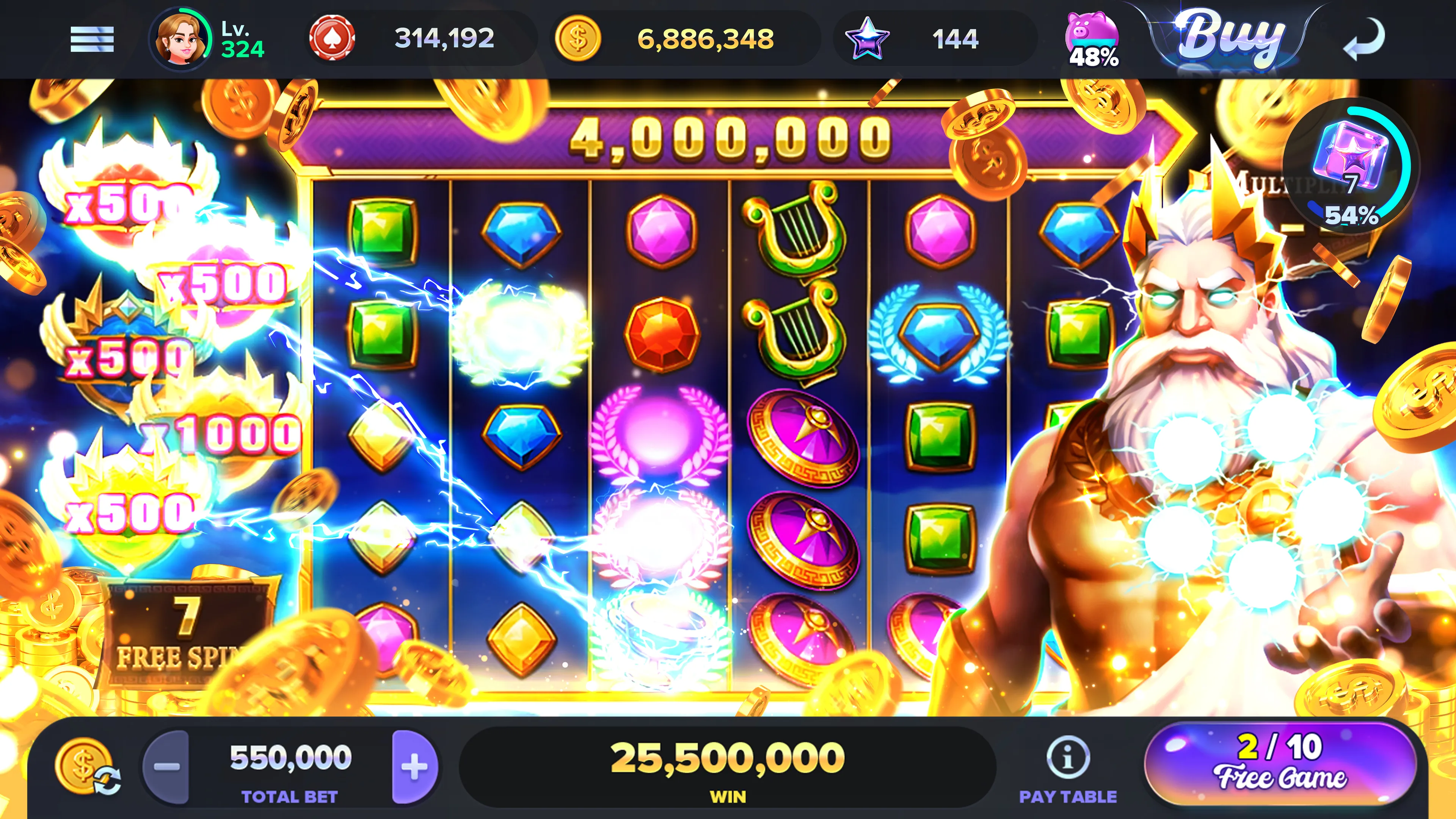 Pebble City - Casino Slots | Indus Appstore | Screenshot