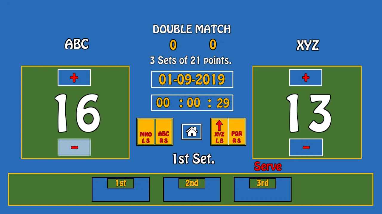 Ultimate Badminton Scoreboard | Indus Appstore | Screenshot