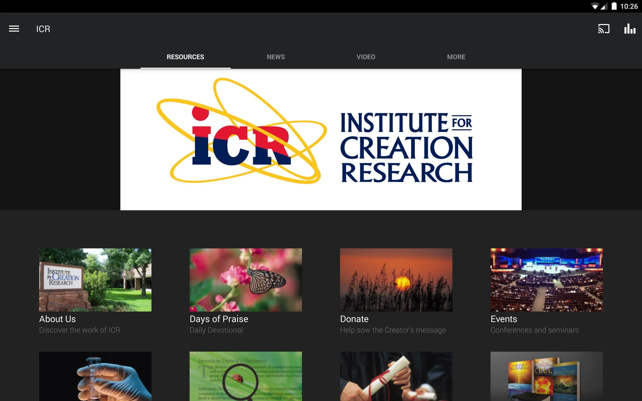 Creation Science Update | Indus Appstore | Screenshot