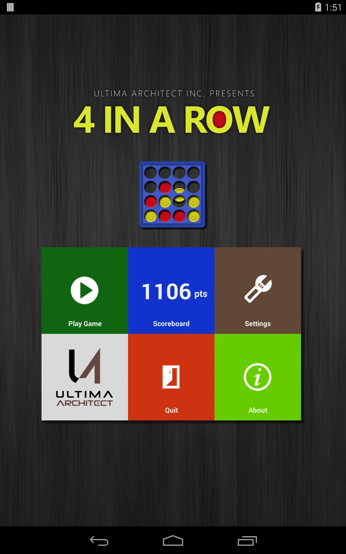 4 in a Row | Indus Appstore | Screenshot