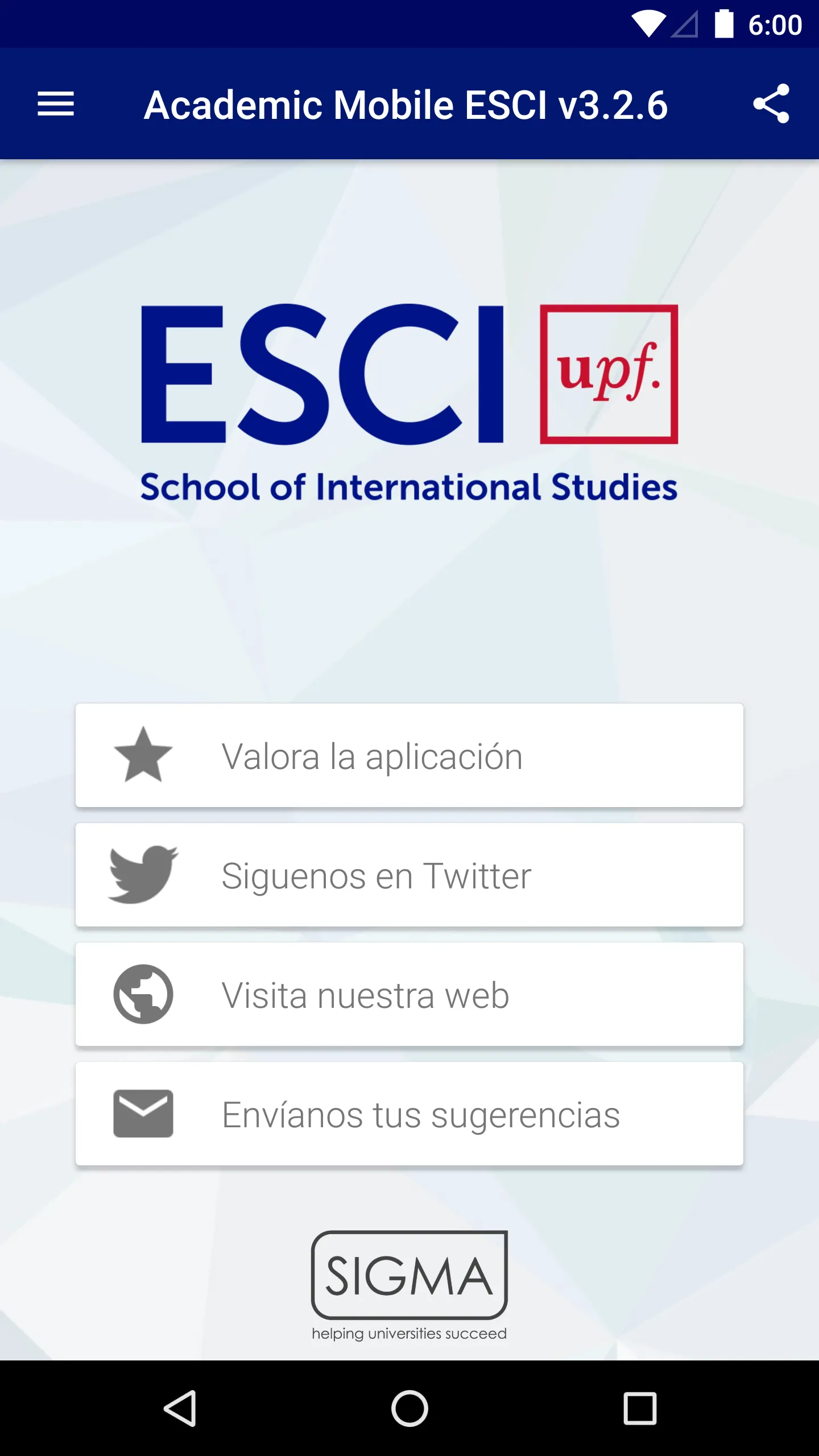 Academic Mobile ESCI | Indus Appstore | Screenshot