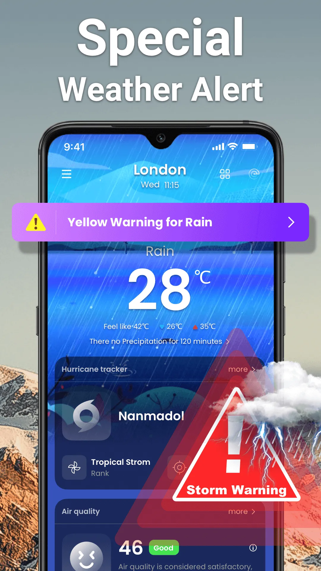 Weather: Live radar & widgets | Indus Appstore | Screenshot