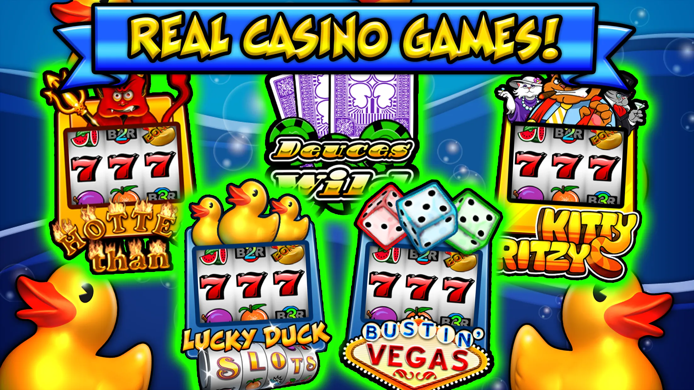 Lucky Duck Slots | Indus Appstore | Screenshot