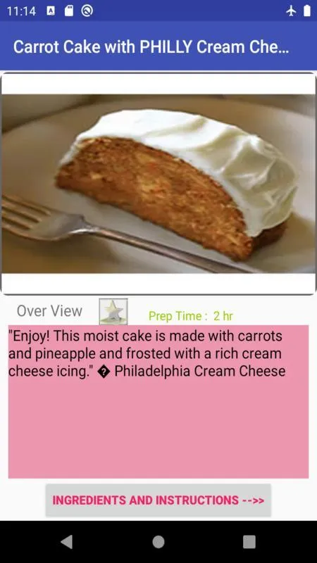 Cook carrot cake | Indus Appstore | Screenshot