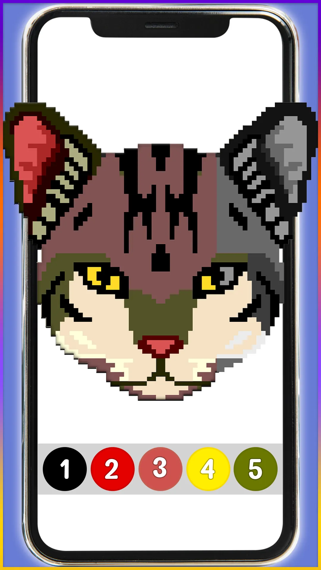 Cats Pixel Art Coloring Book | Indus Appstore | Screenshot