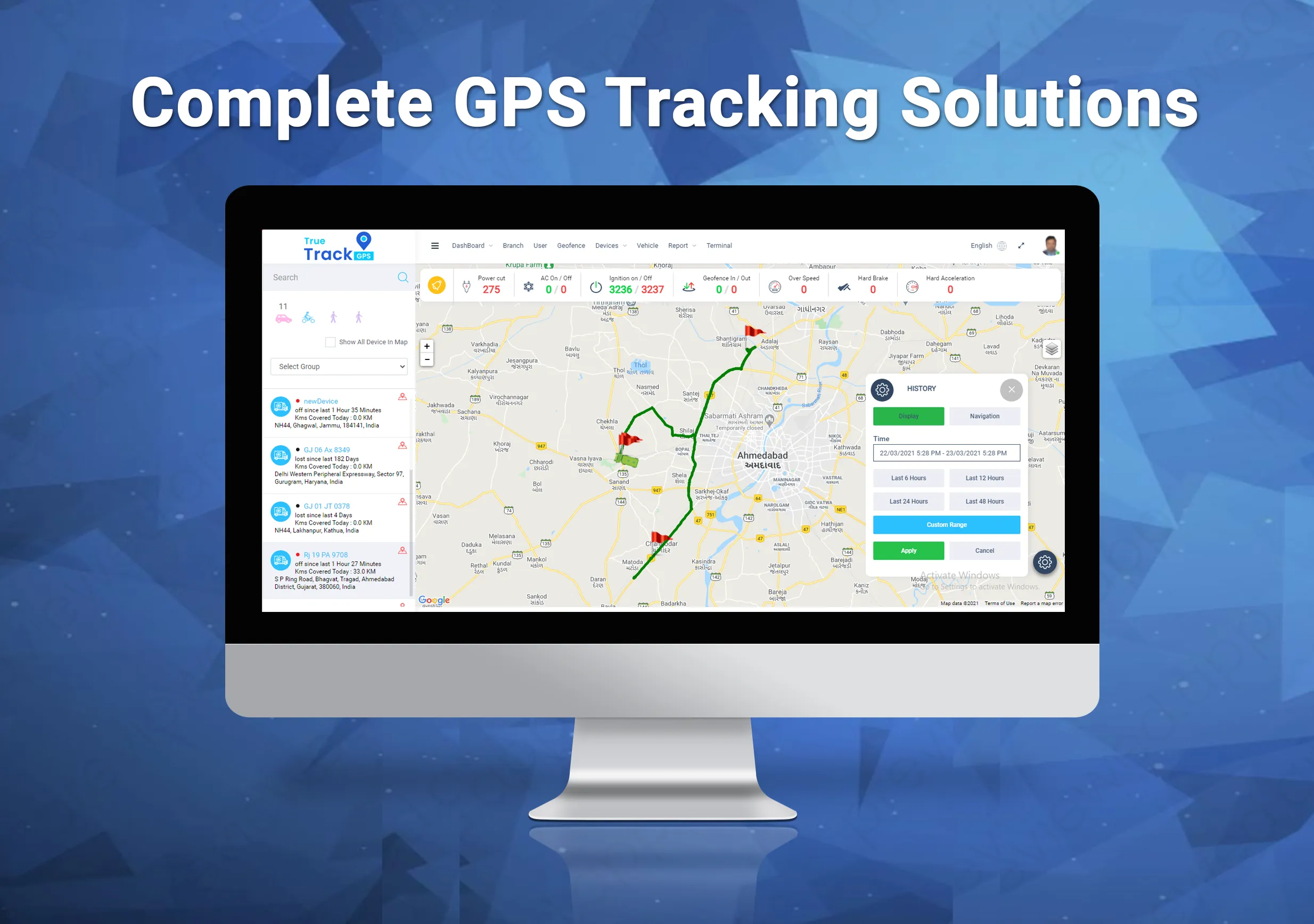 GPS Tracking Solutions By: Tru | Indus Appstore | Screenshot