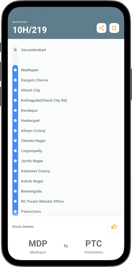 Local bus | Indus Appstore | Screenshot