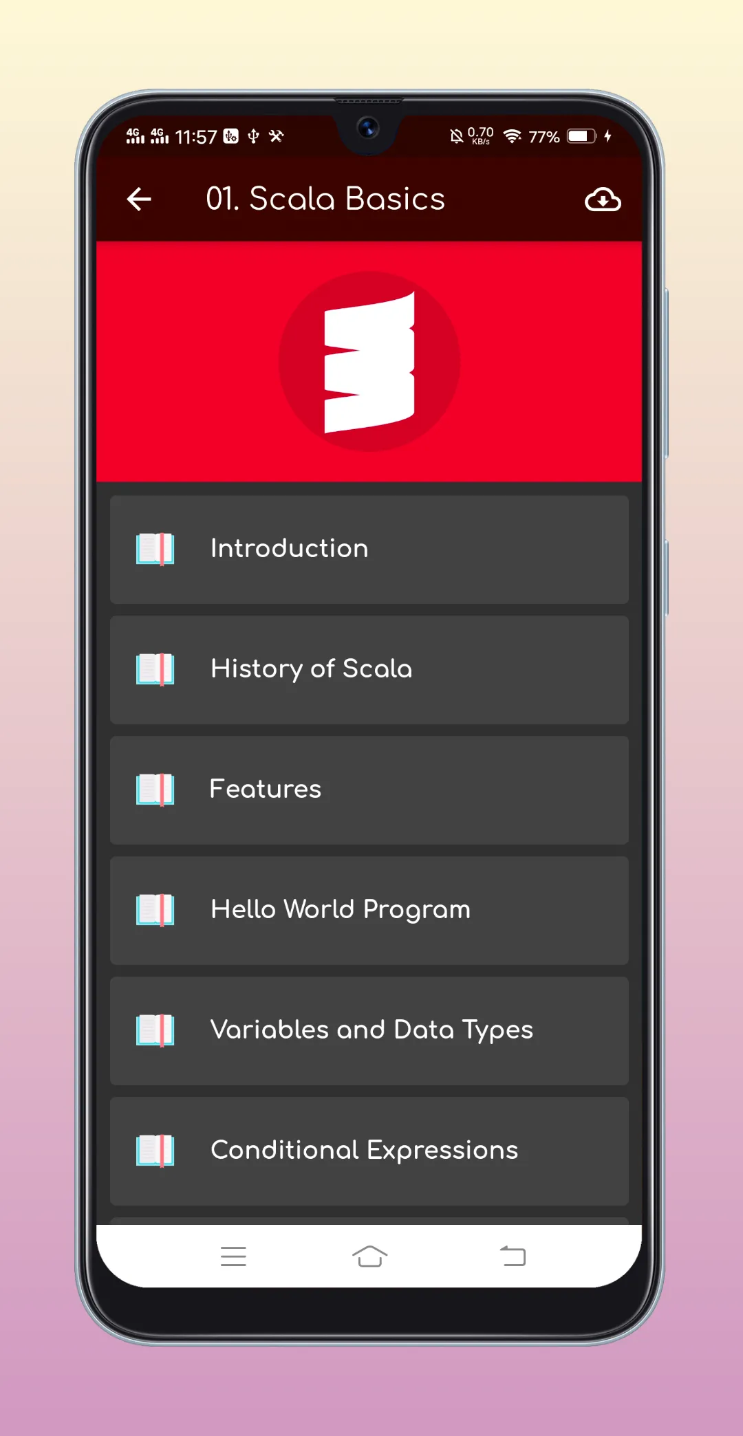 Learn Scala Programming | Indus Appstore | Screenshot