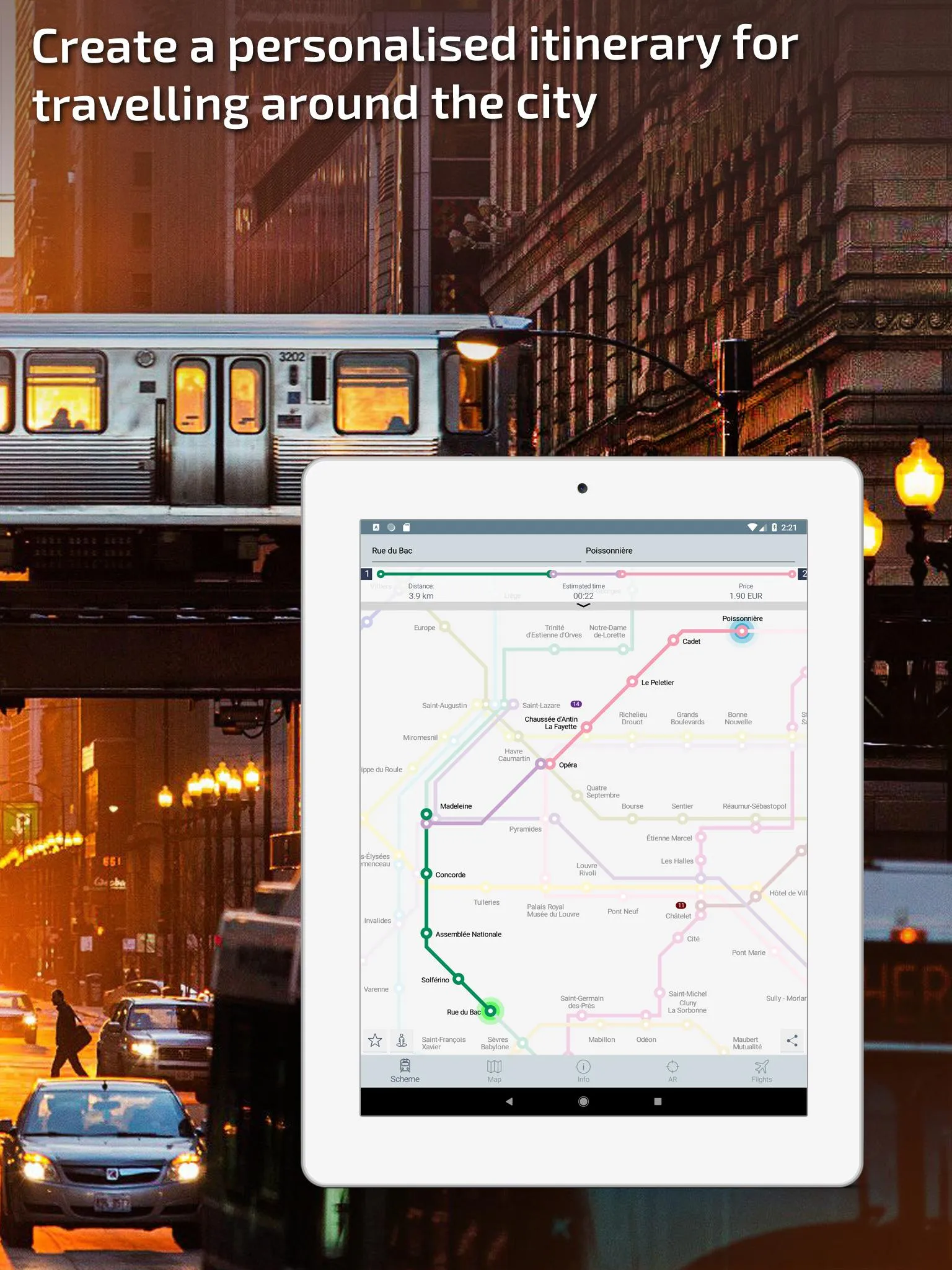 Paris Metro Guide and Planner | Indus Appstore | Screenshot