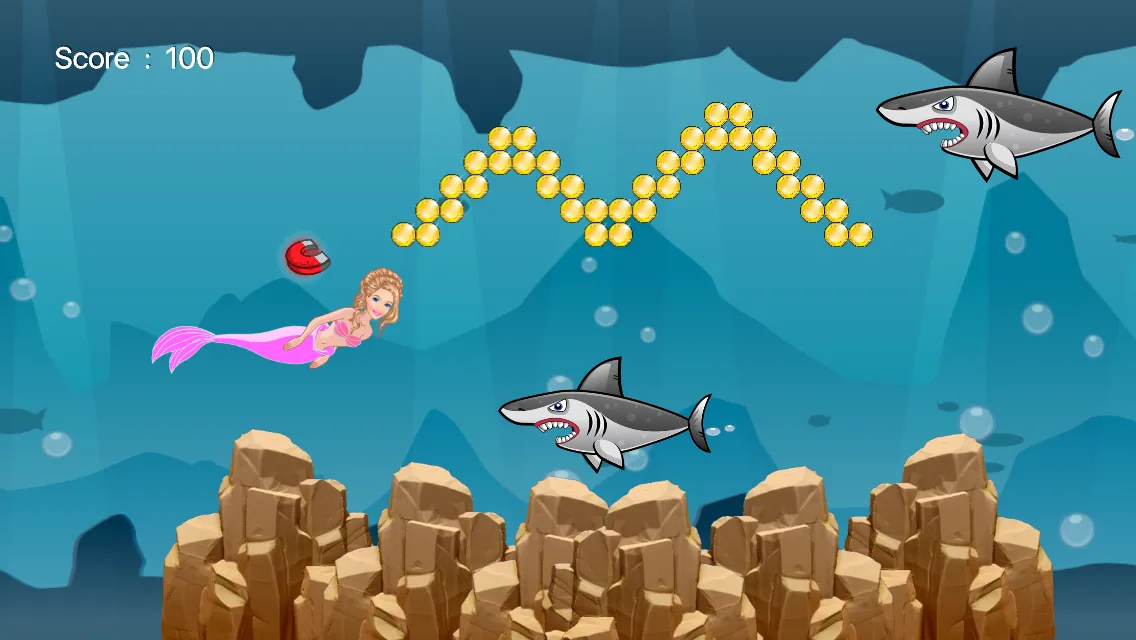 Shark Dash Mermaid | Indus Appstore | Screenshot