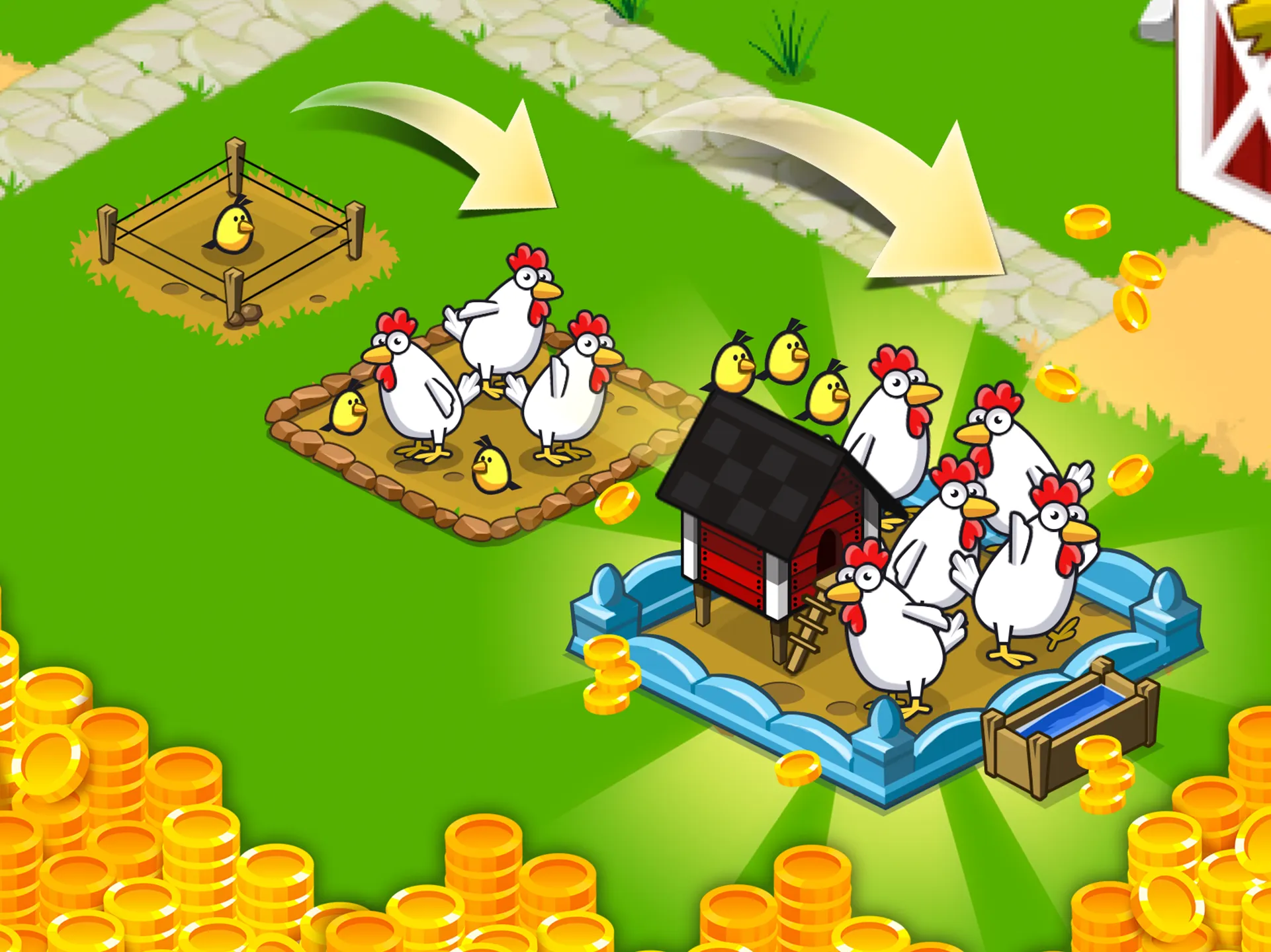 Idle Farming Empire | Indus Appstore | Screenshot