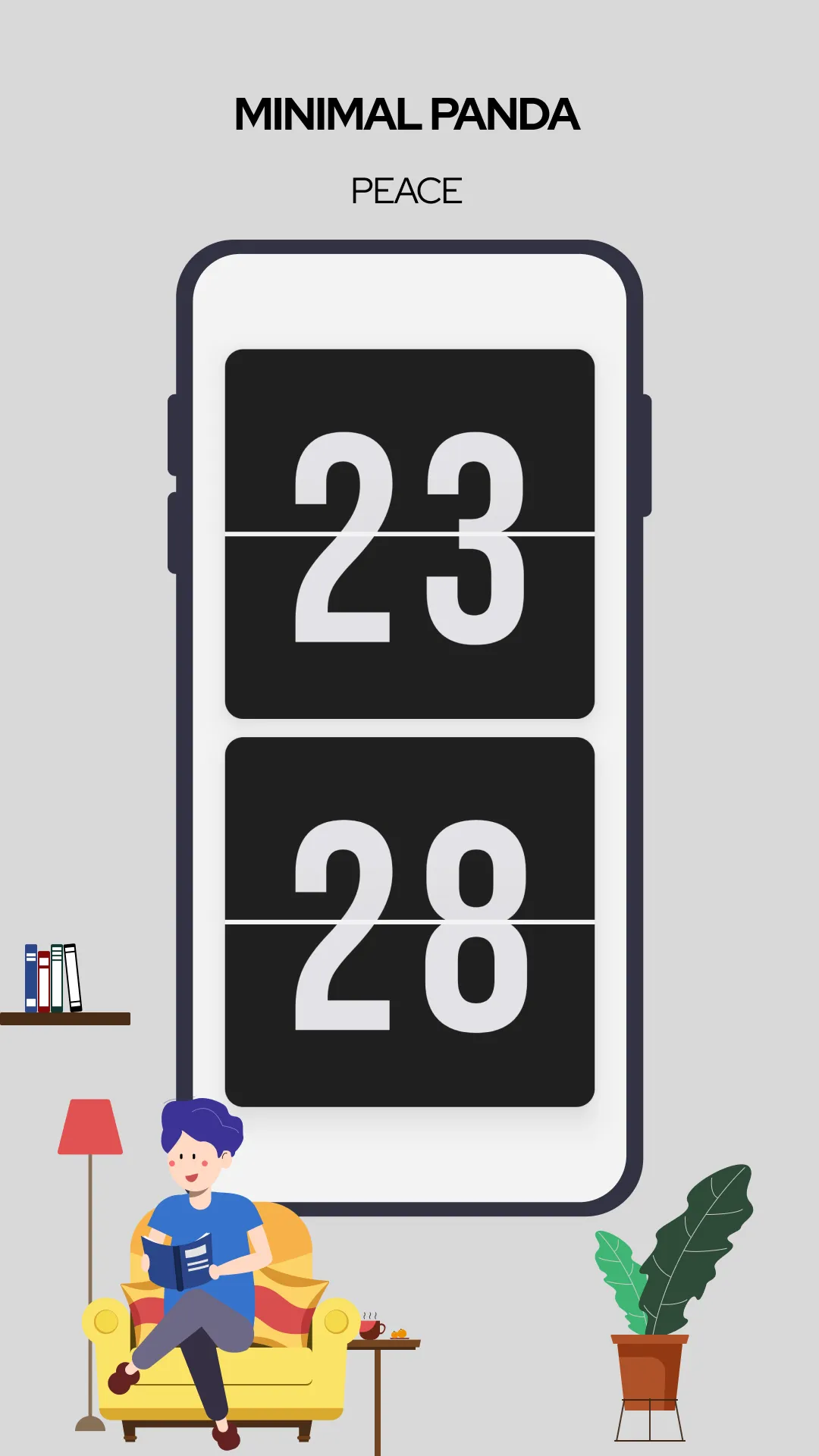 Zen Flip Clock | Indus Appstore | Screenshot