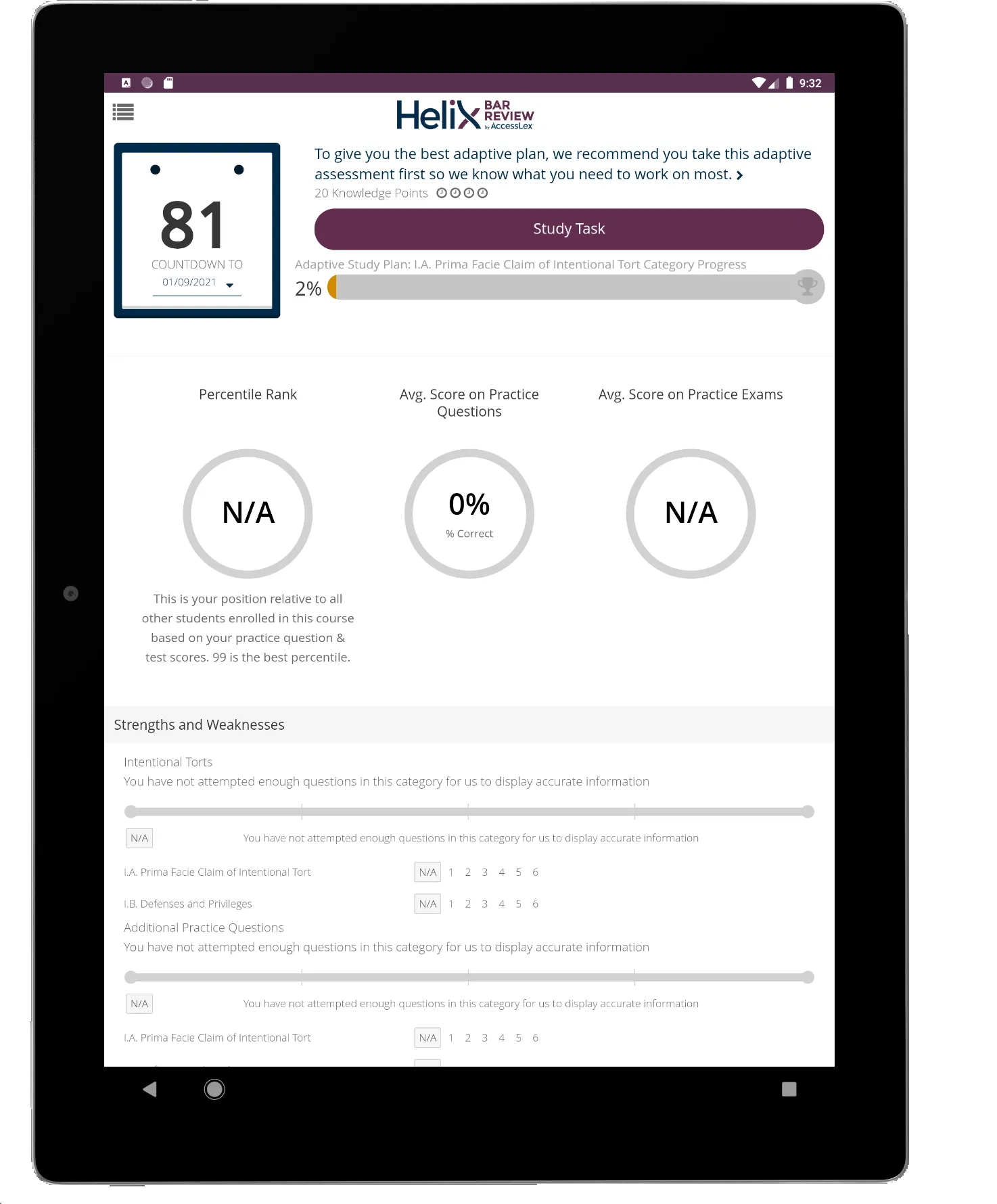 Helix Bar Review by AccessLex℠ | Indus Appstore | Screenshot