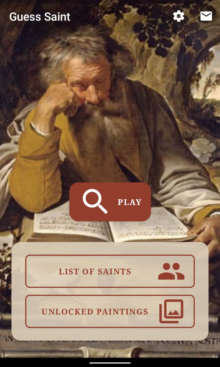 Guess Saint | Art Quiz | Indus Appstore | Screenshot