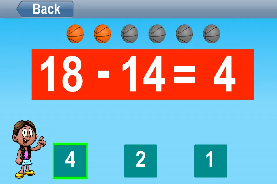 Kids Addition and Subtraction | Indus Appstore | Screenshot