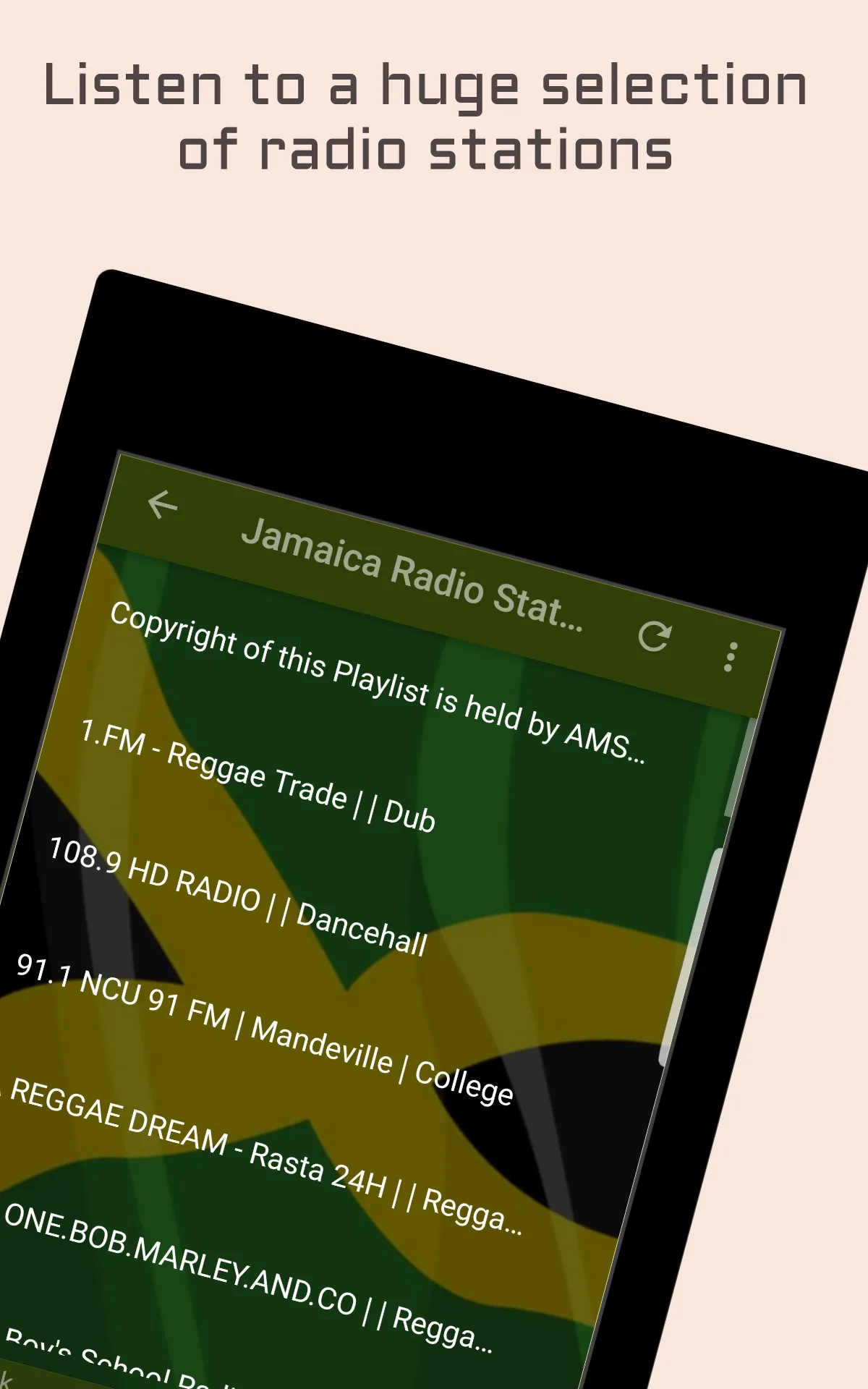 Jamaica Radio Music & News | Indus Appstore | Screenshot