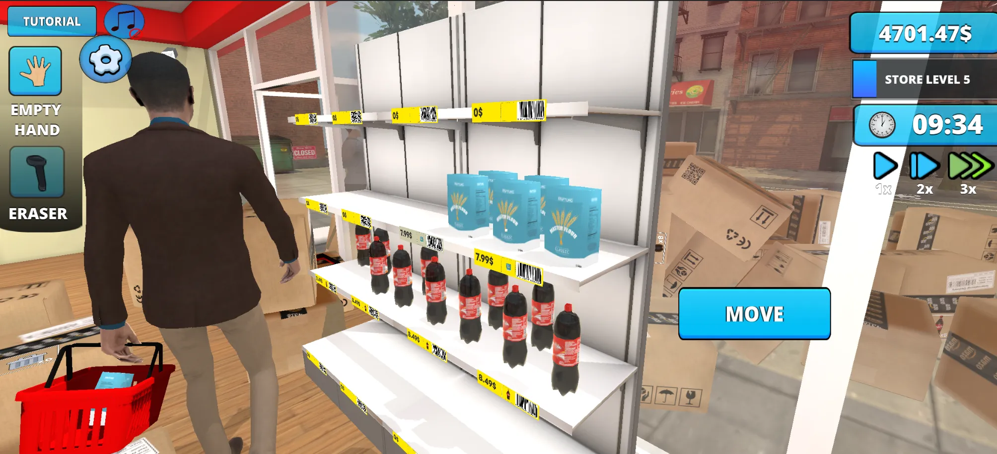 Retail Supermarket Simulator | Indus Appstore | Screenshot