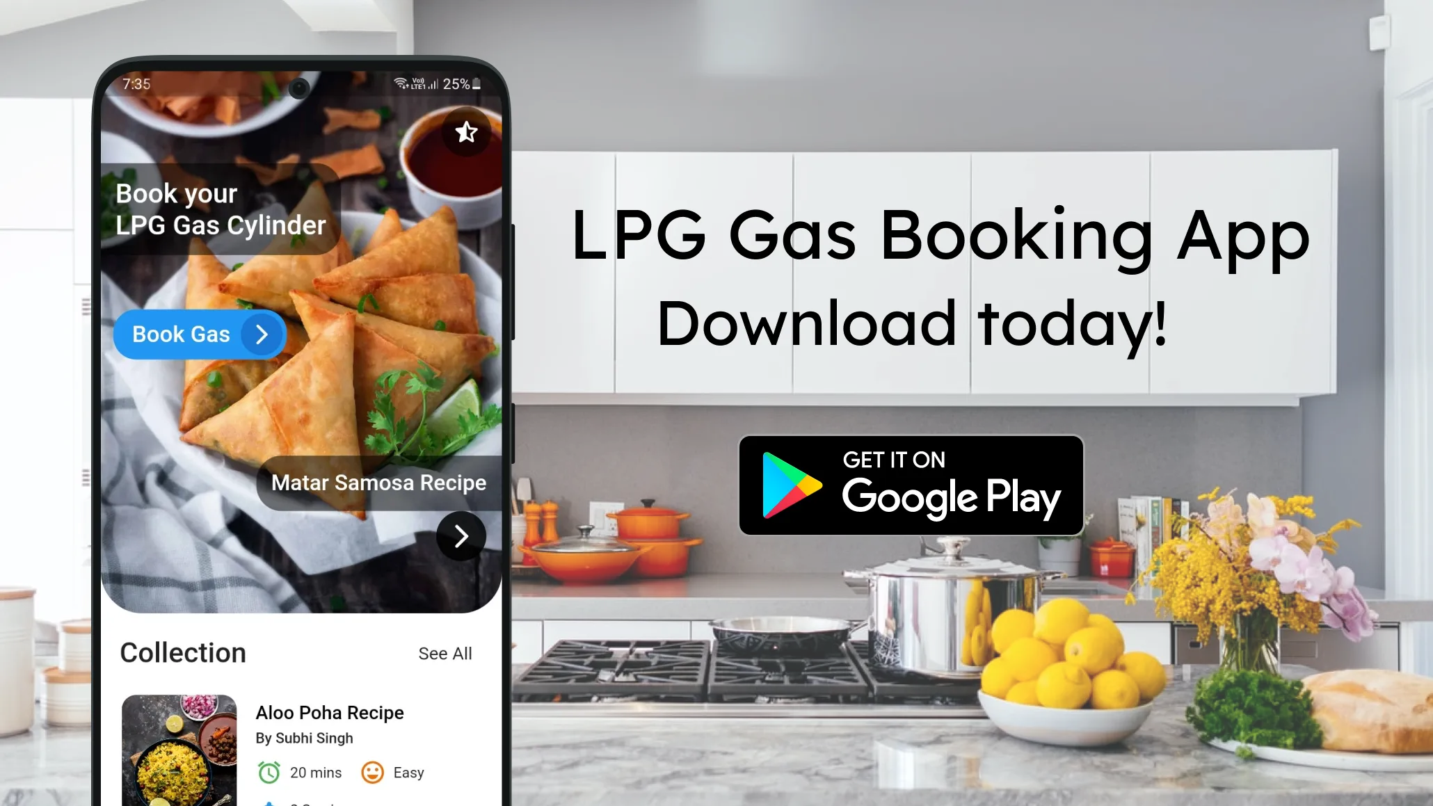 Online LPG Gas Booking App | Indus Appstore | Screenshot