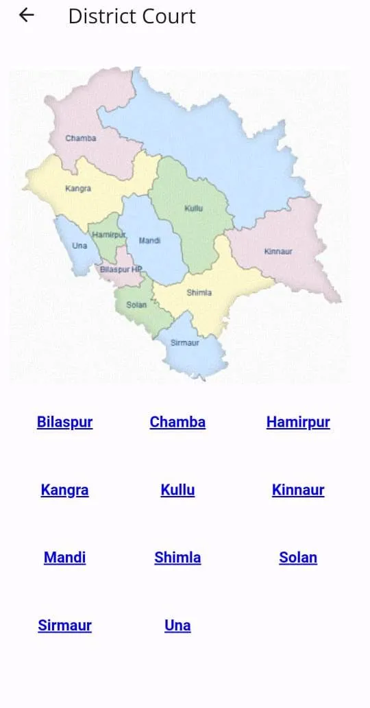 eCourts Services HPHC | Indus Appstore | Screenshot