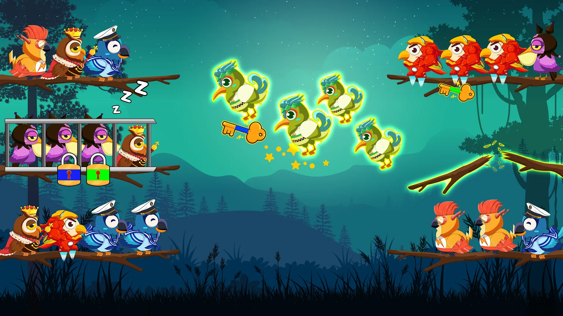 Bird Sort 2: Color Puzzle | Indus Appstore | Screenshot