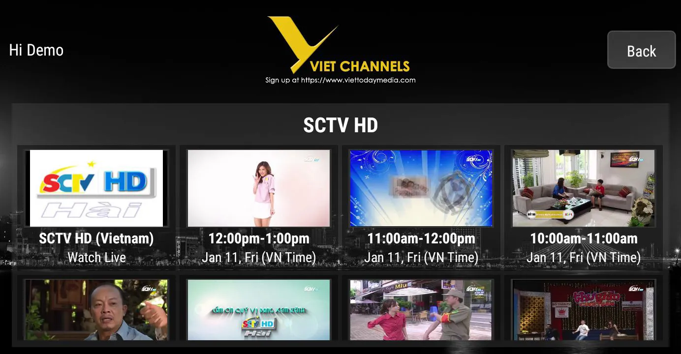 Viet Channels | Indus Appstore | Screenshot