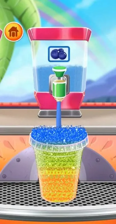 Ice Slushy Maker Rainbow Desse | Indus Appstore | Screenshot