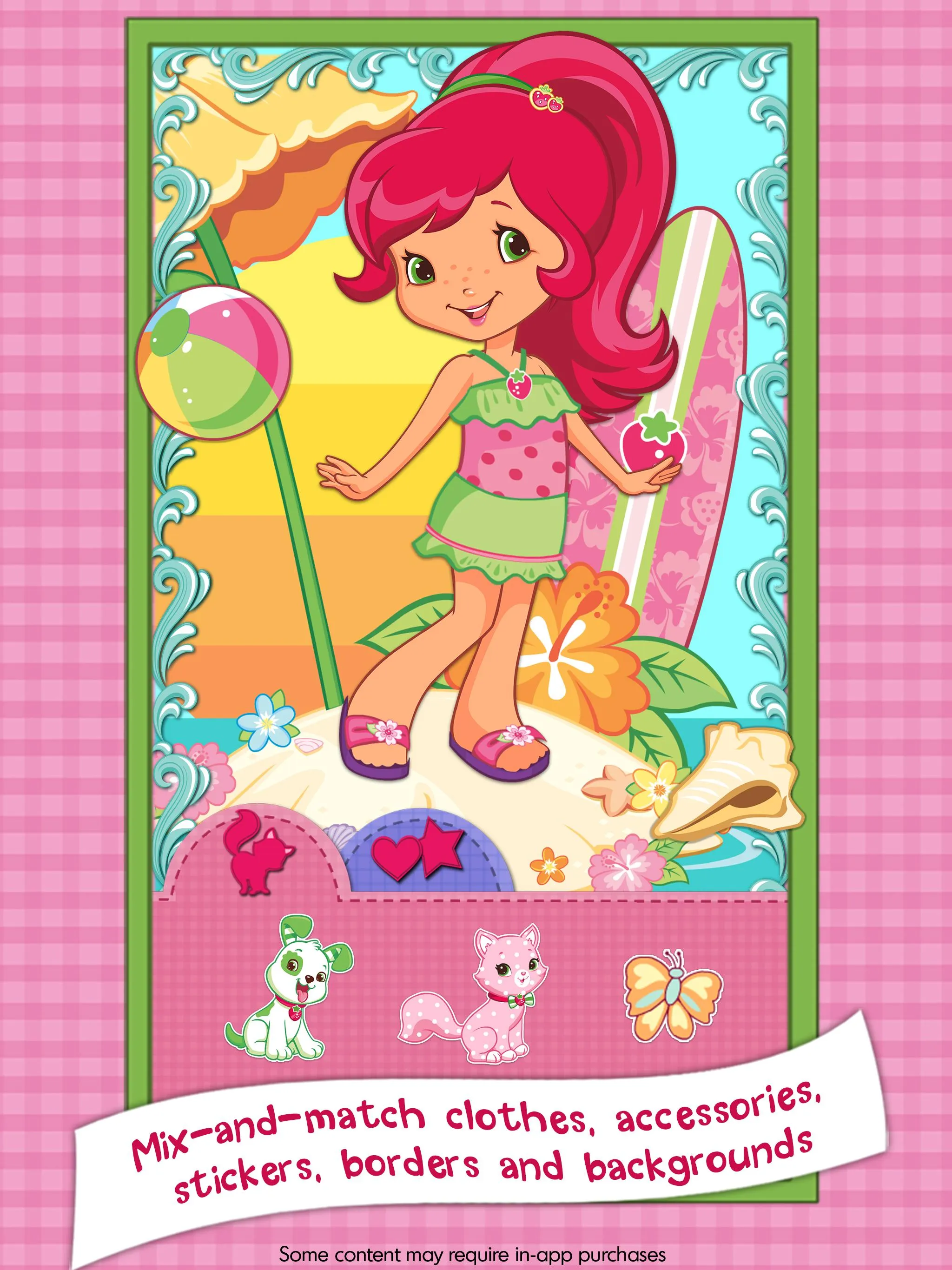 Strawberry Shortcake Dress Up | Indus Appstore | Screenshot