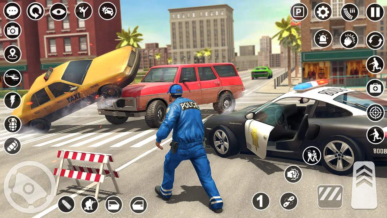 Car Chase 3D: Police Car Game | Indus Appstore | Screenshot