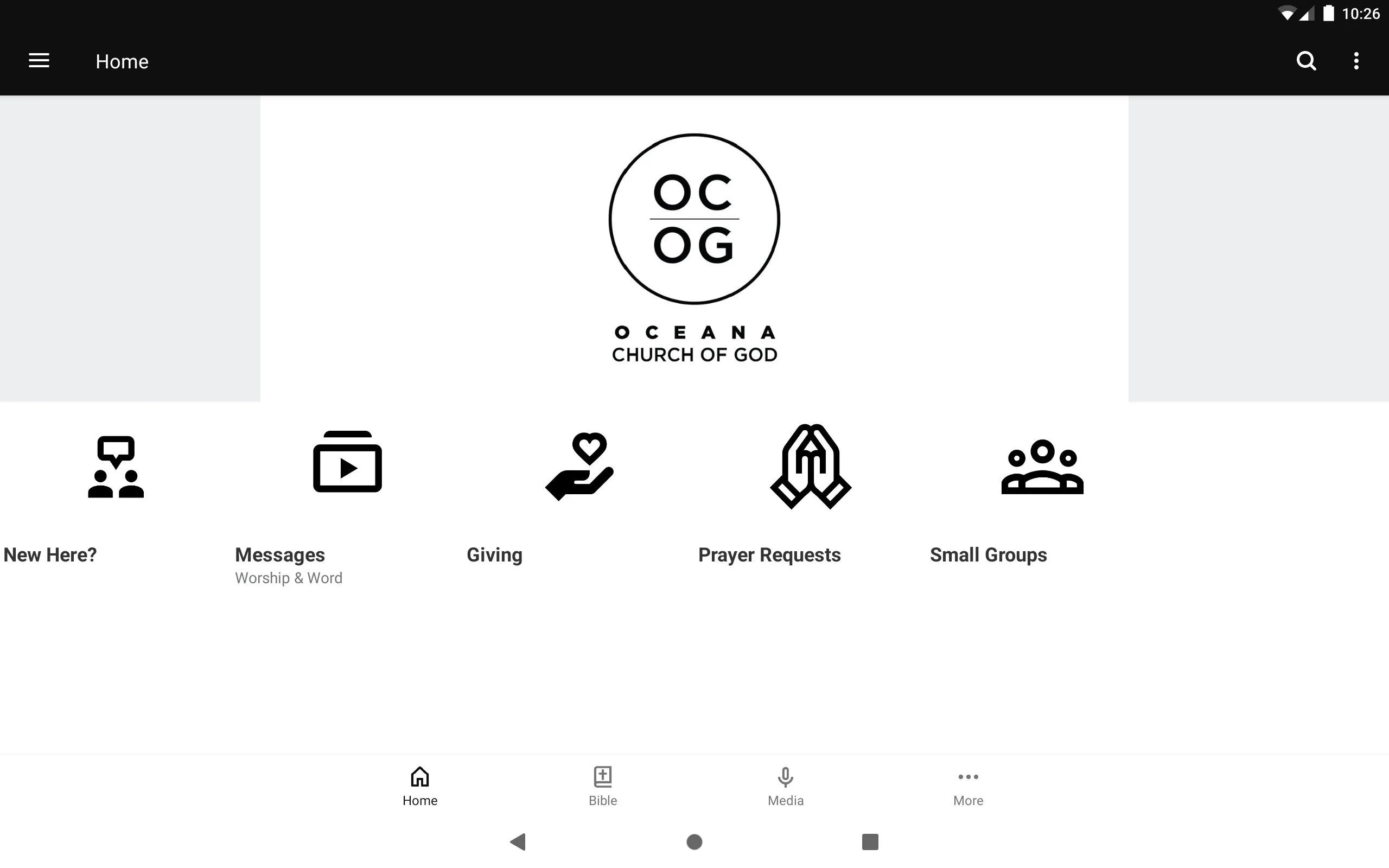 Oceana Church of God | Indus Appstore | Screenshot