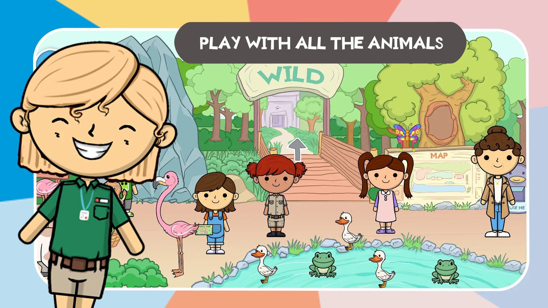 Lila's World: Zoo Animal Games | Indus Appstore | Screenshot