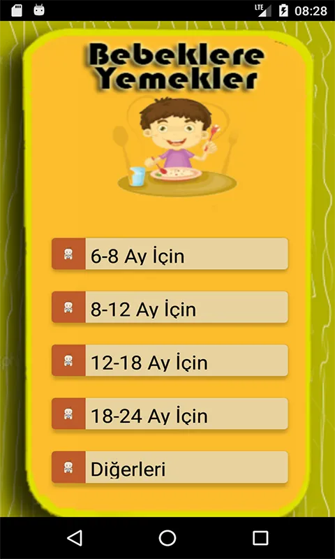 Bebekler İçin Yemek Tarifleri | Indus Appstore | Screenshot