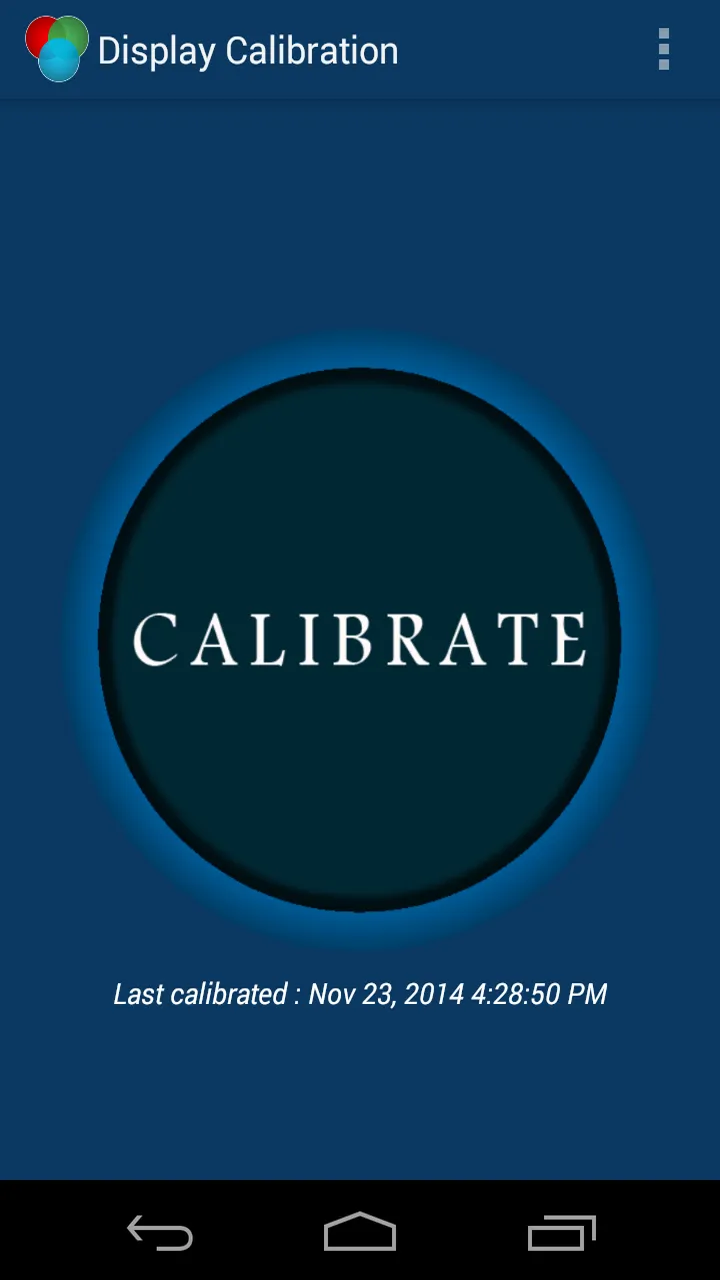 Display Calibration | Indus Appstore | Screenshot