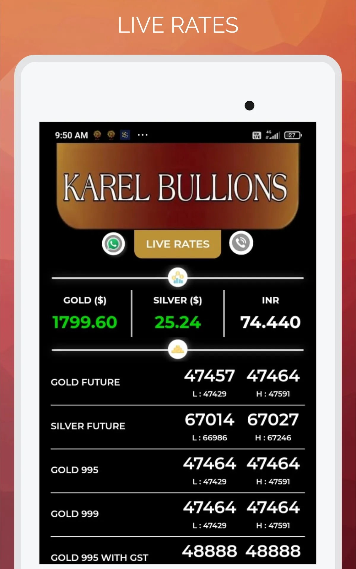 Karel Bullions | Indus Appstore | Screenshot