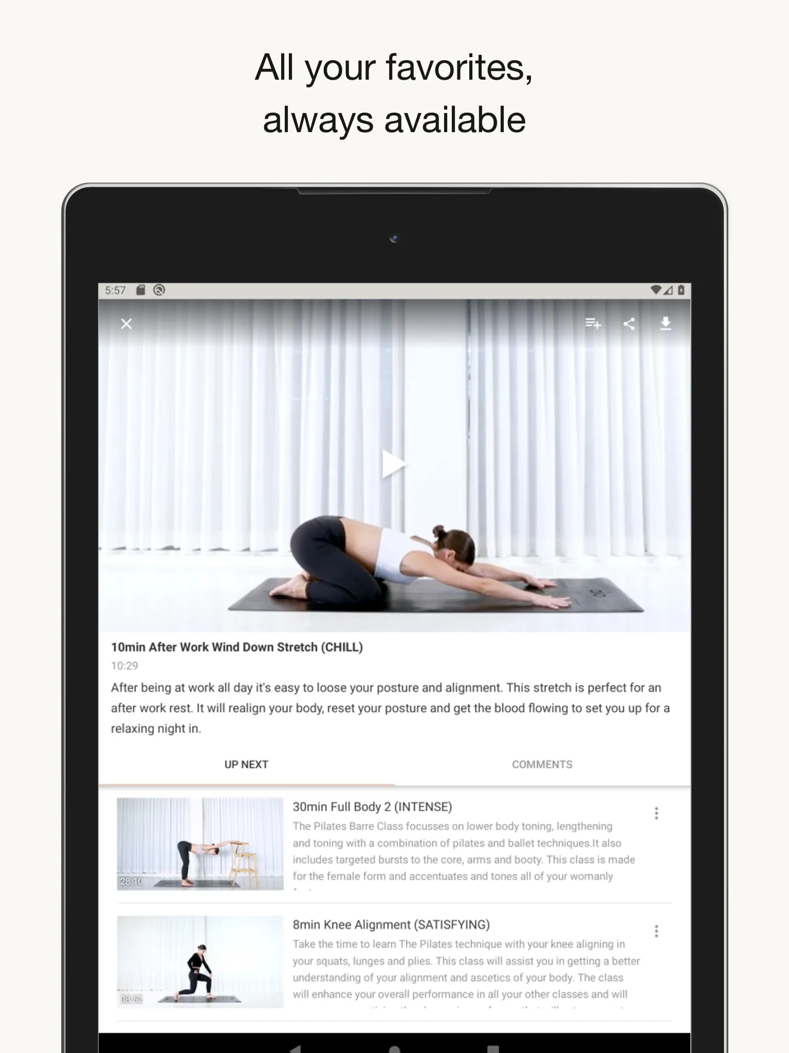 The Pilates Class | Indus Appstore | Screenshot