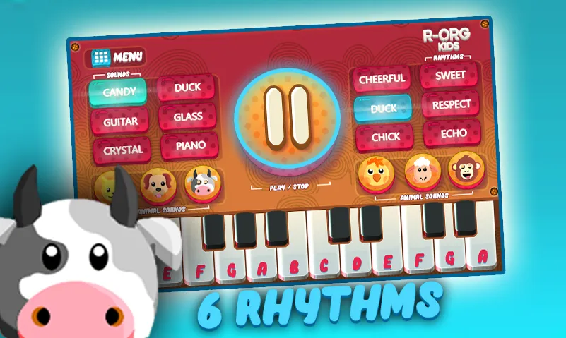 R-ORG Kids Piano | Indus Appstore | Screenshot