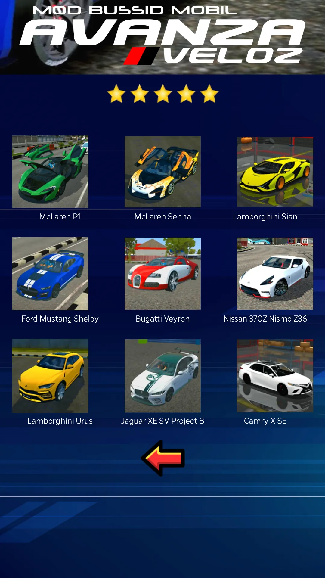 Mod Bussid Mobil Avansa Velos | Indus Appstore | Screenshot