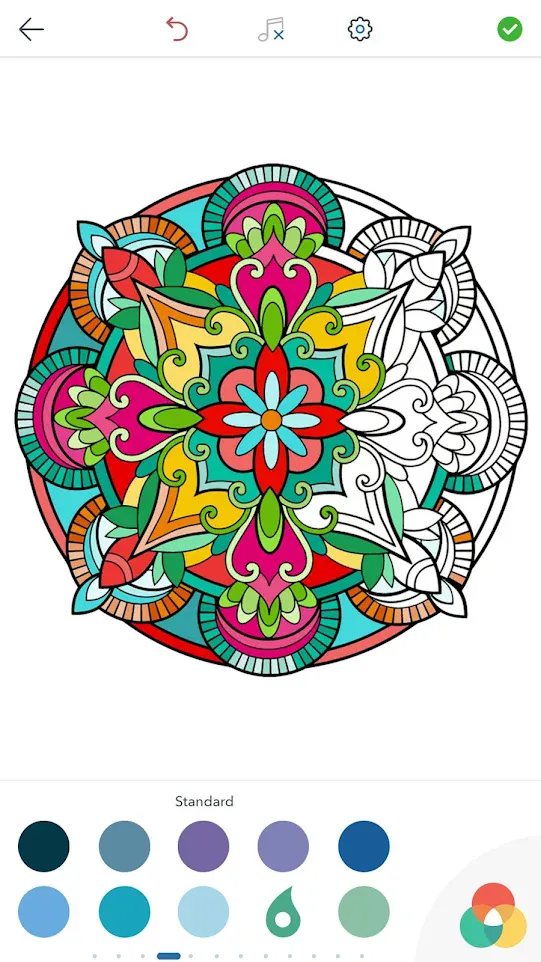 Mandala Coloring Pages | Indus Appstore | Screenshot