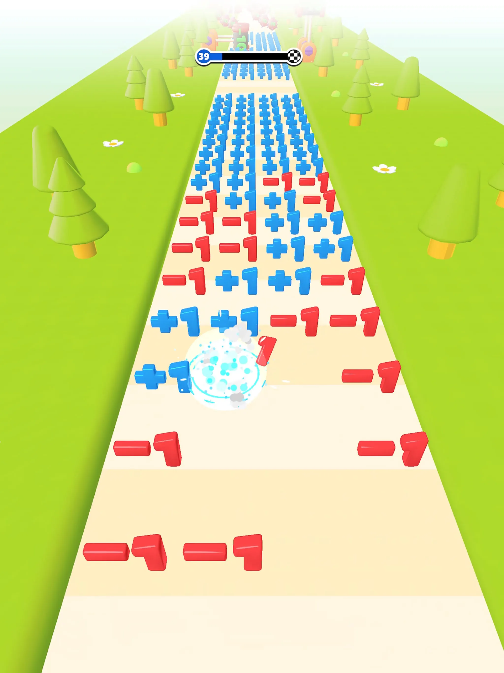 Number Run 3D | Indus Appstore | Screenshot