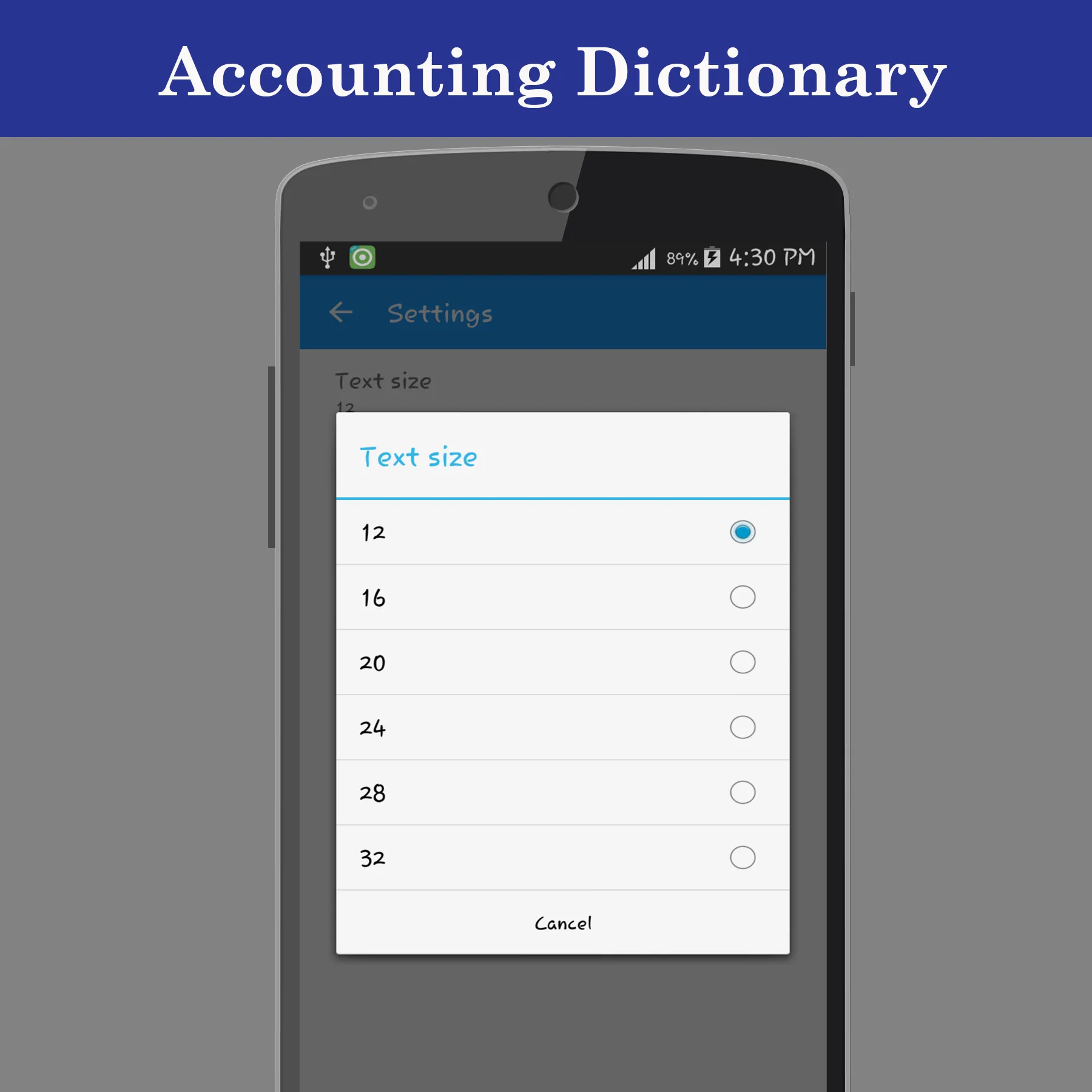 Accounting Dictionary | Indus Appstore | Screenshot