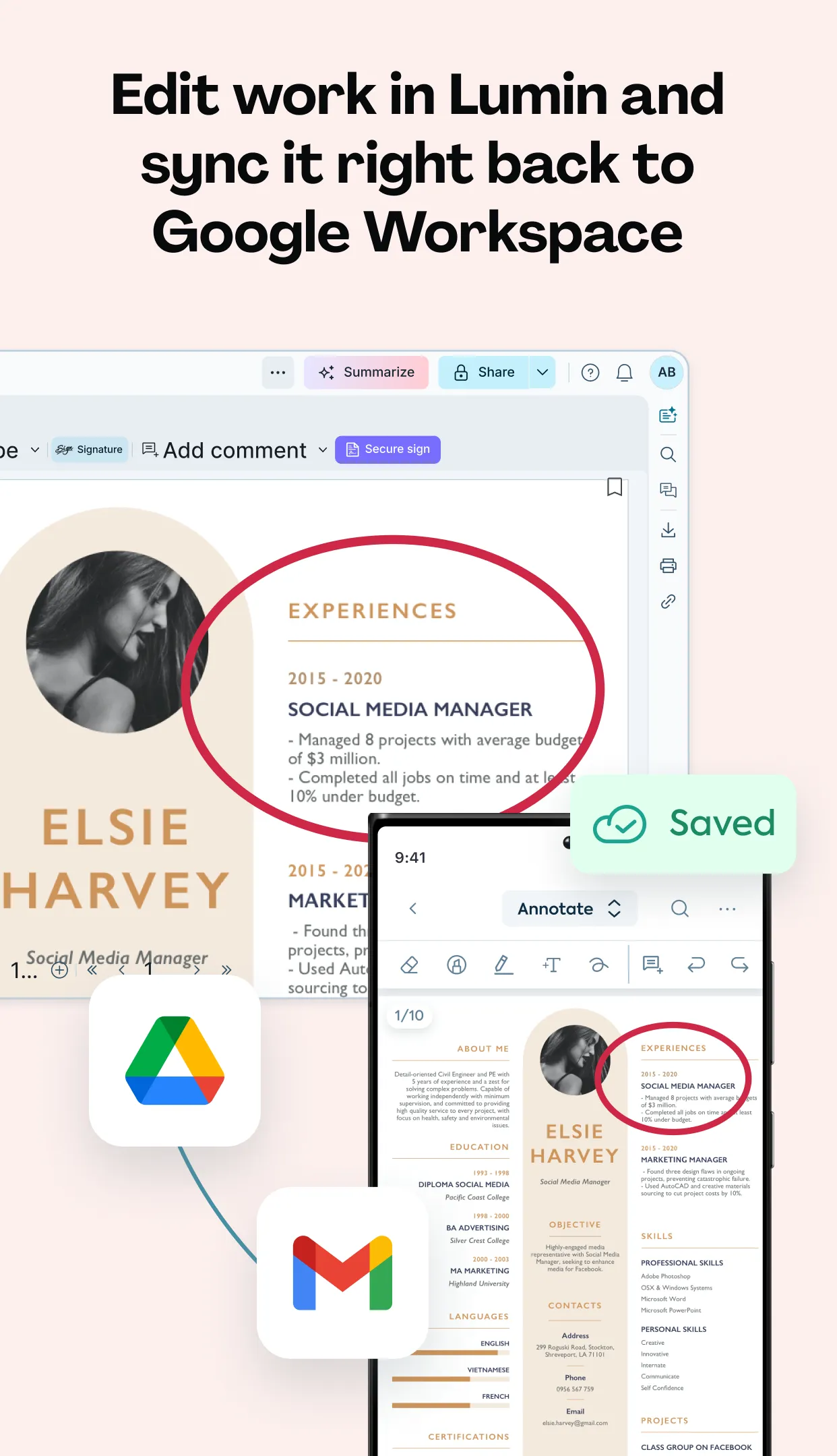 Lumin: View, Edit, Share PDF | Indus Appstore | Screenshot