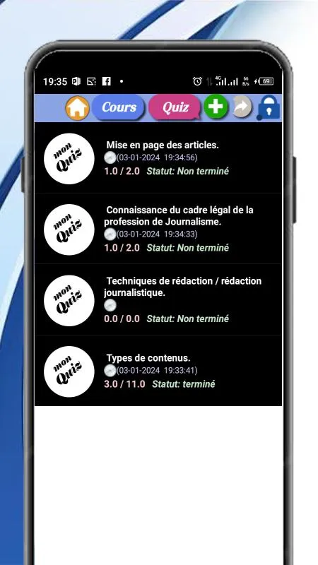 Cours de Journalisme | Indus Appstore | Screenshot